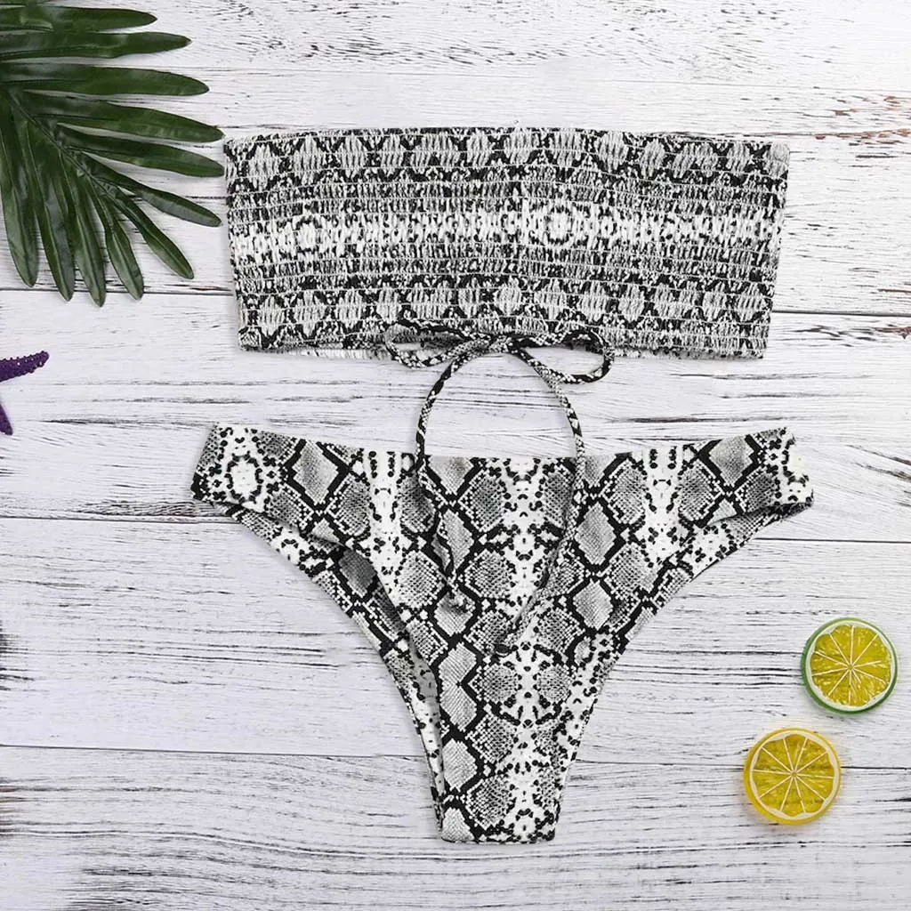 

2019 tops Summer Women Tankini Sets With Boy Shorts Ladies Bikini Set Swimwear Push-Up Padded Bra BIQINI 30