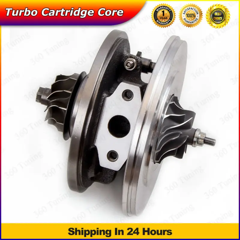 GT1544V Turbo Cartridge CHRA for 753420-5004S 7534205005S 7534205004S 7534200004 9656125880 9660641380 9650764480 11657804903 garrett gt1544v 753420 5004s 753420 0375j8 9656125880 9660641380 turbo cartridge chra turbocharger core for mini cooper w16