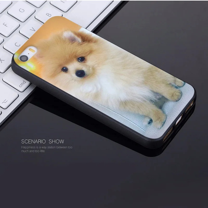 MaiYaCa Pomeranian dogs dog Colorful Cute Phone Accessories Case for Apple iPhone 8 7 6 6S Plus X XS XR XSMax 5 5S SE Cellphones MaiYaCa Pomeranian dogs dog Colorful Cute Phone Accessories Case for Apple iPhone 8 7 6 6S Plus X XS XR XSMax 5 5S SE Cellphones