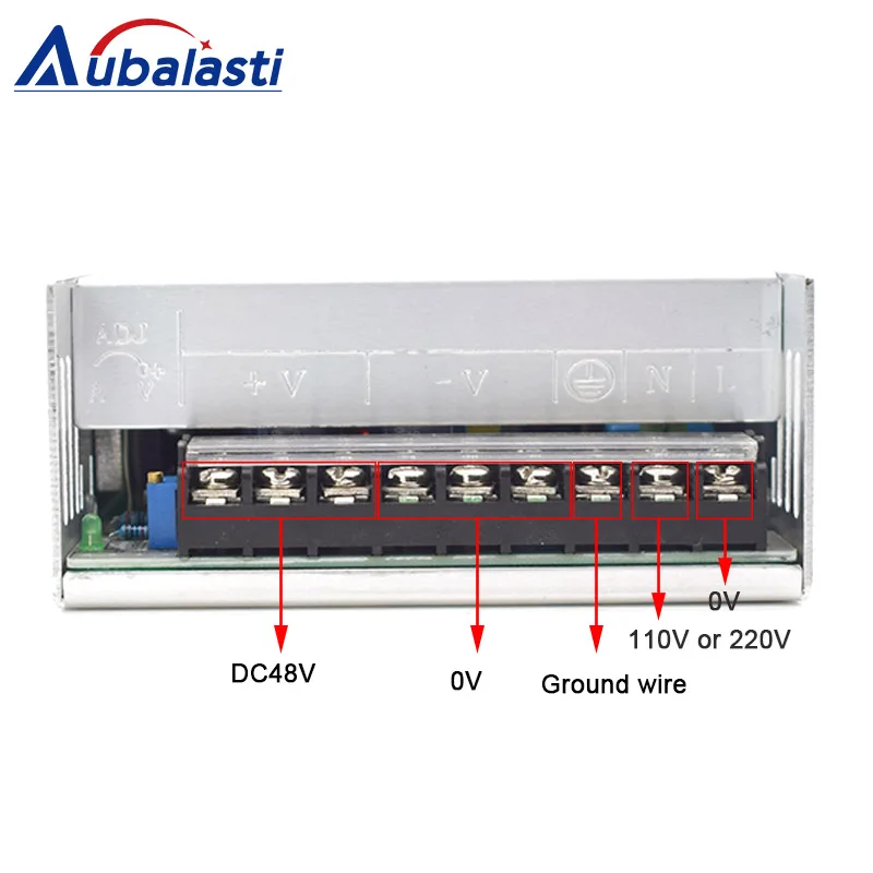 600w переключатель источника питания S 600 48 48V 12.5A выход Выход DC 12V 24V 36V 60V 110V 220v