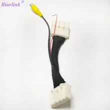 Biurlink автомобильный DVD Камера кабель RCA AV-IN адаптер для Toyota CAMRY Корона RAV4 PRADO COROLLA REIZ