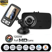 2.4″ FHD 1080P Car DVR V18 Ultra Thin Car-styling Digital Video Recorder Automobiles Camera Dash Cam Dashcam Motor Camcorder