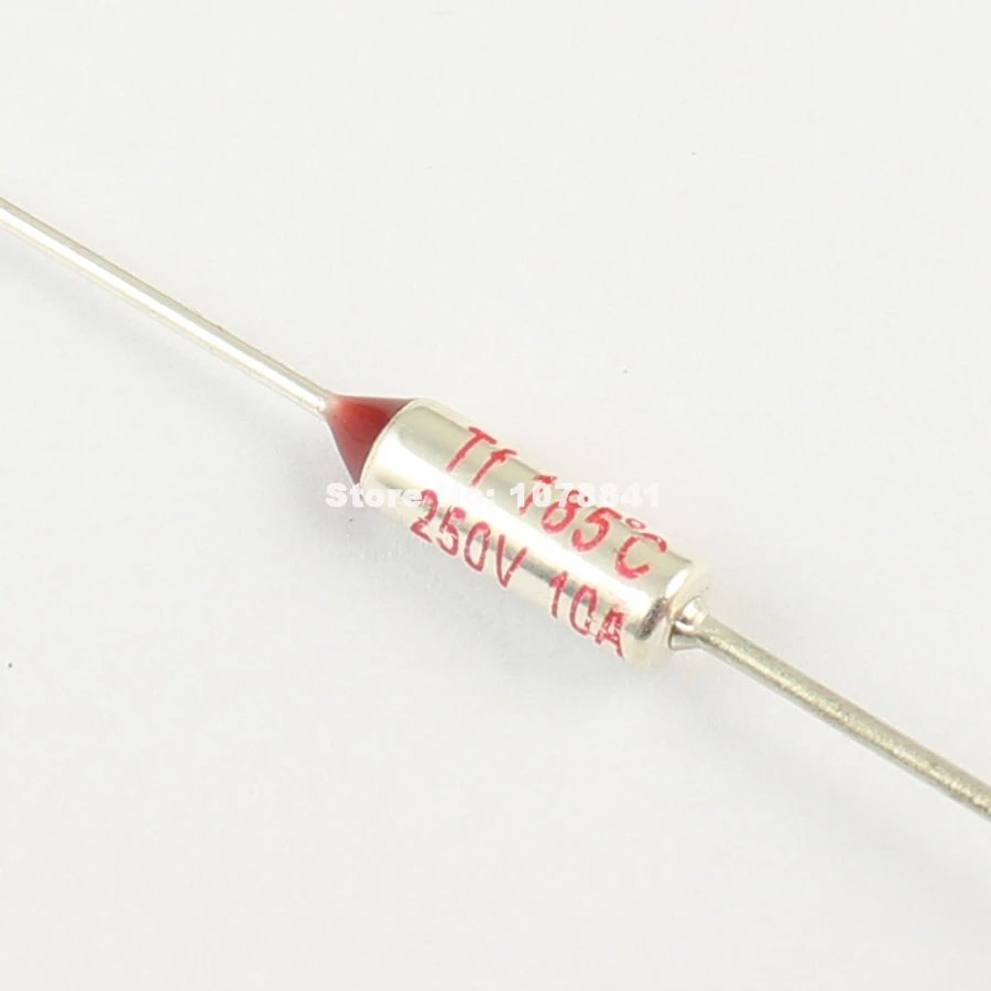 10Pcs NEC Microtemp Thermal Fuse 100℃ TF Cutoff 2A 250V SM095A0