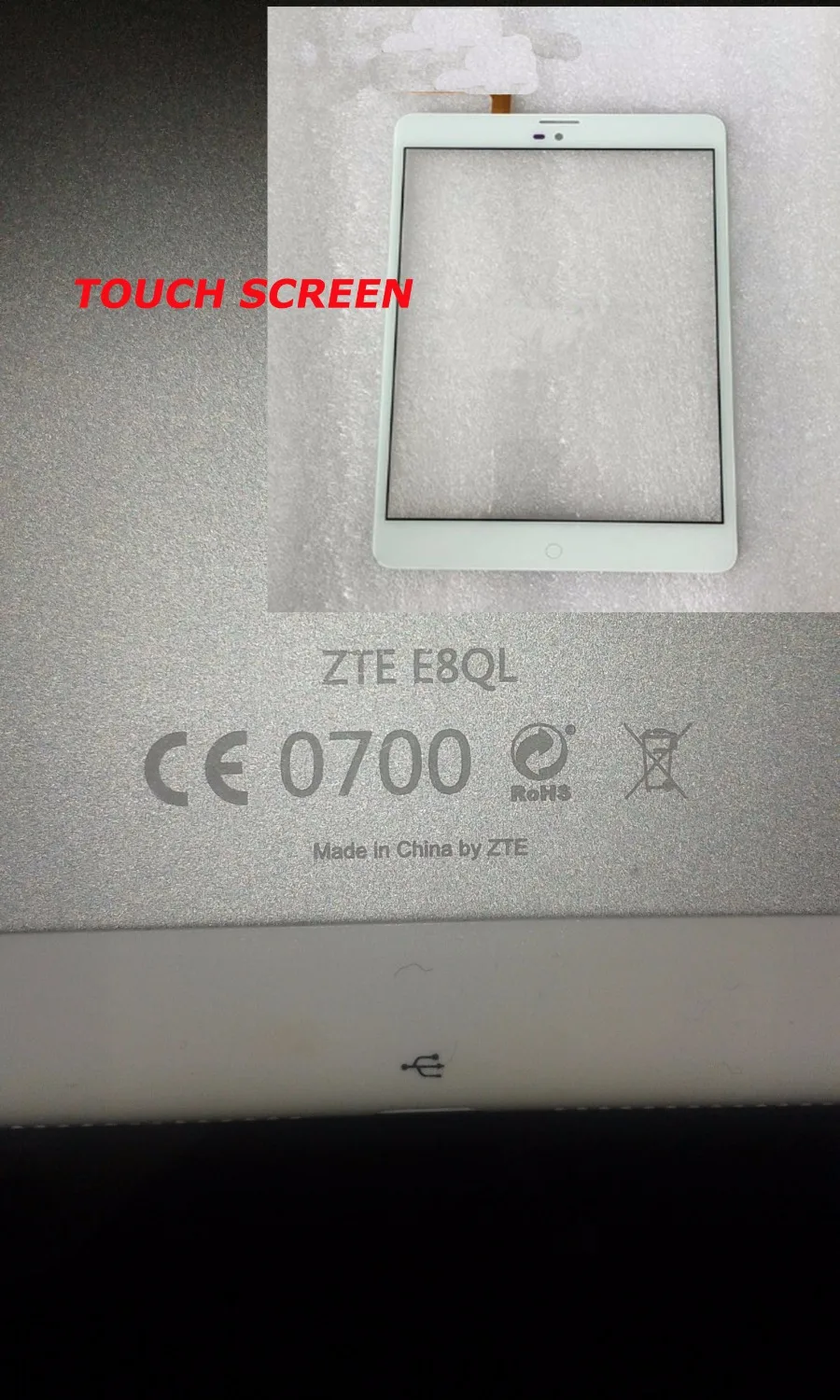 

New Tablet pc for zte E8QL touch screen panel Digitizer Glass Sensor