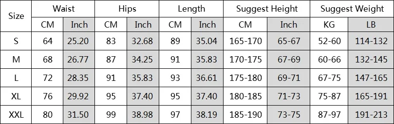 1070 Size