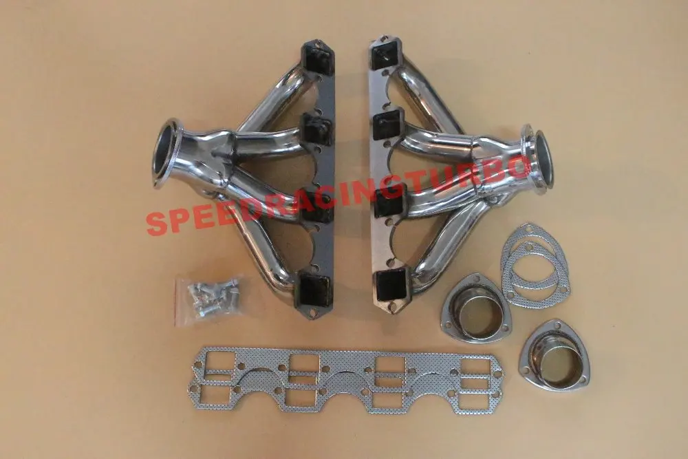 V8 472/500 Stainless Racing Steel Exhaust 1