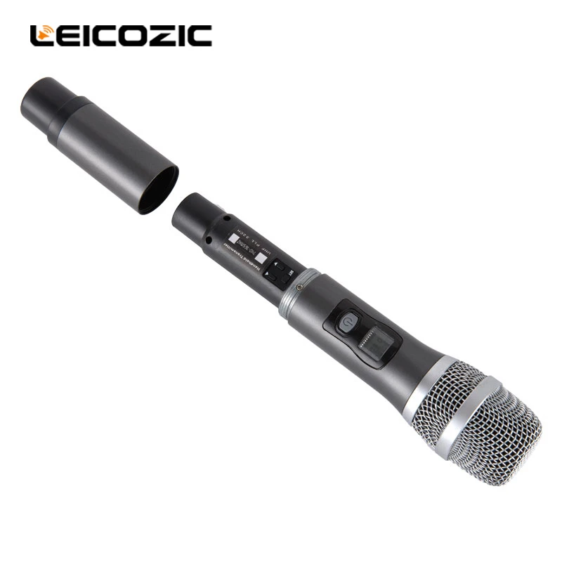 Leicozic 8 Channel Wireless Microphone Handheld