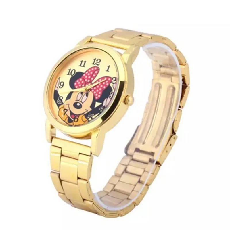 Prix pour Vente chaude De Mode Mickey Montre Femmes En Acier Plein Quartz Dames Poignet Montres Cristal De Mode Relojes Mujer Fille Étudiant Horloge Prix pour Vente chaude De Mode Mickey Montre Femmes En Acier Plein Quartz Dames Poignet Montres Cristal De Mode Relojes Mujer Fille Étudiant Horloge