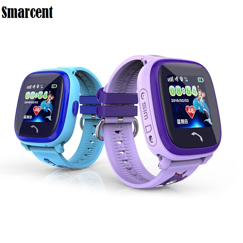 DF25W Schwimmen Wasserdichte gps uhr für Kinder telefon smart baby uhr SOS Rufen Monitor Lage Gerät