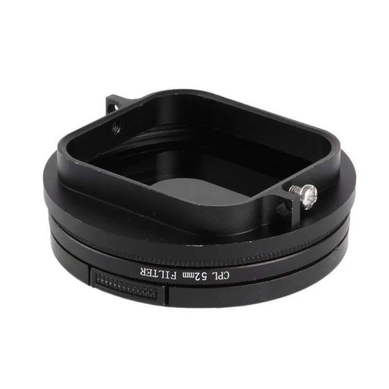 

Aluminum Alloy Protective Case Cage Mount for GoPro Hero 7 6 5 Black With 52mm UV Lens for Go Pro Hero 7 6 5 Camera Accessory