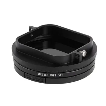 

Aluminum Alloy Protective Case Cage Mount for GoPro Hero 7 6 5 Black With 52mm UV Lens for Go Pro Hero 7 6 5 Camera Accessory