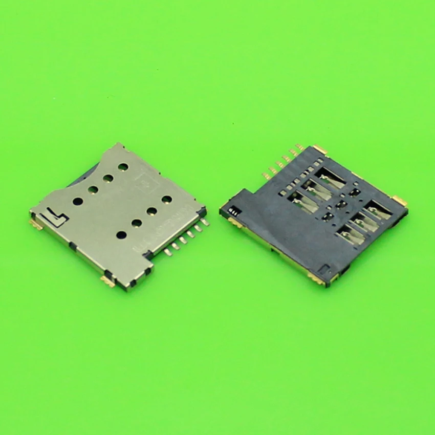 ChengHaoRan 1 Piece Real high quality 6pin push micro sim card socket holder slot replacement connector.KA-179 chenghaoran 6pin push micro sim card socket holder slot replacement connector ka 306