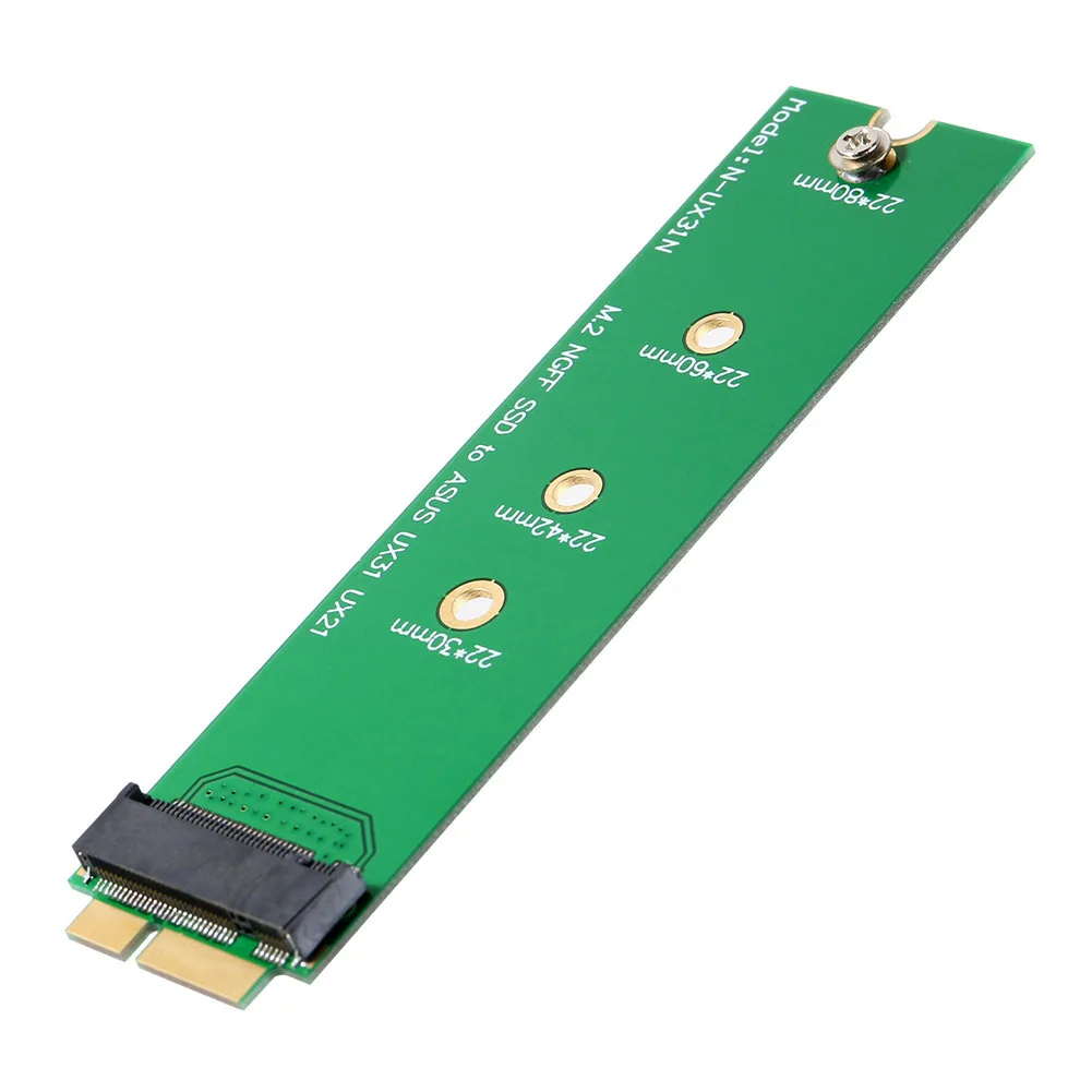 M.2 SSD на 18 Pin адаптер Карточка для Asus UX31 UX21 Zenbook Laptop HJ55|Компьютерные кабели и