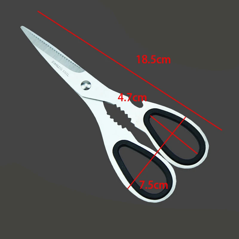 Stainless Steel Kitchen Scissor Knife Poultry Chicken Bone Shears Cutter for fish household Multifunctional Tool MAYITR