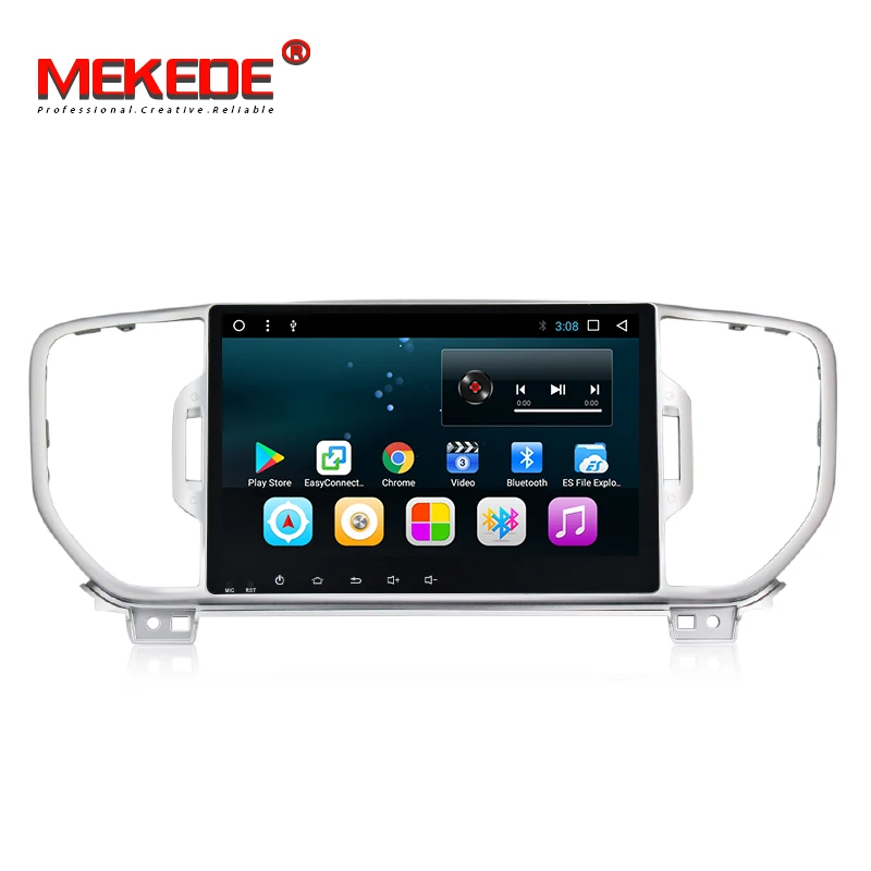 

T3 Android 8.1 Quad Core car dvd multimedia player for KIA sportage 2016 2017 KX5 with GPS navigation car radio stereo head unit