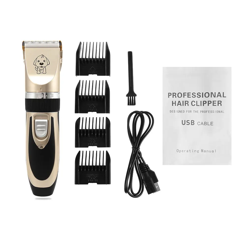 Professional Electric Pet Dog Hair Trimmer Electric Pet Dog Cat Hair