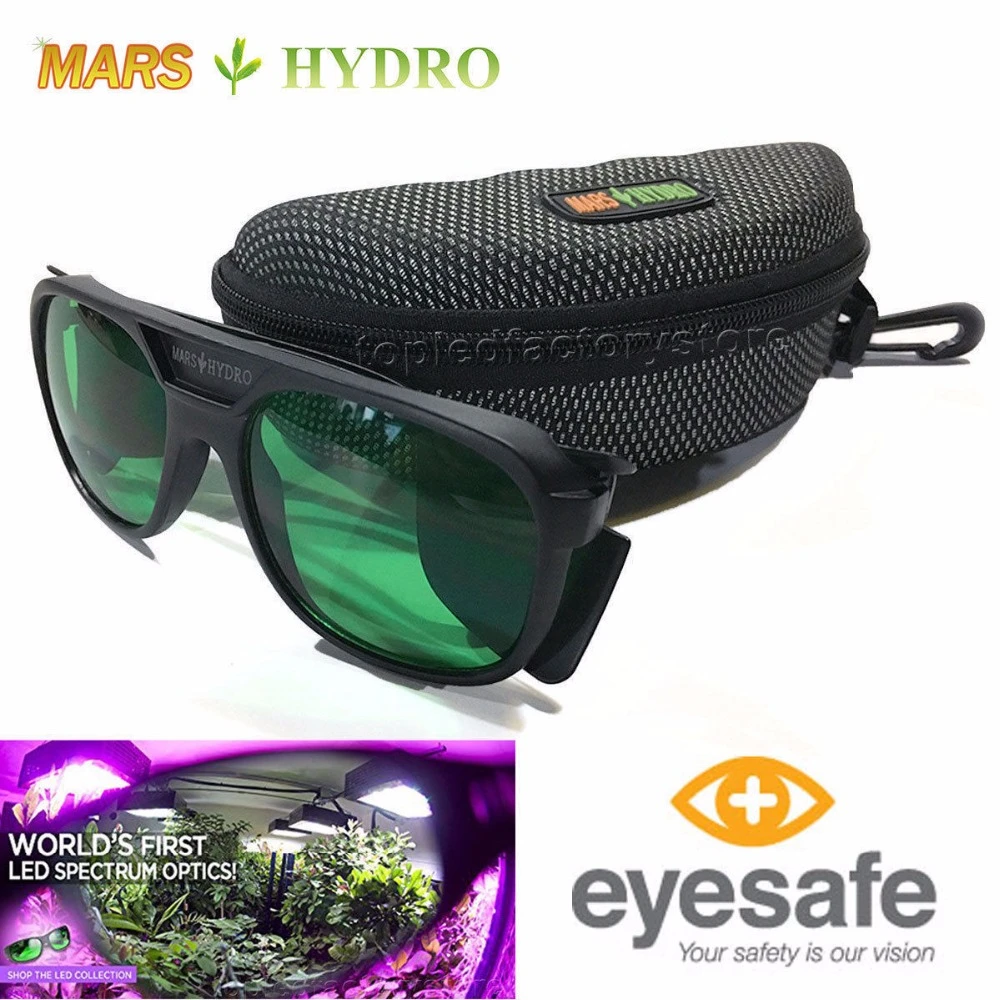 grow light eye protection