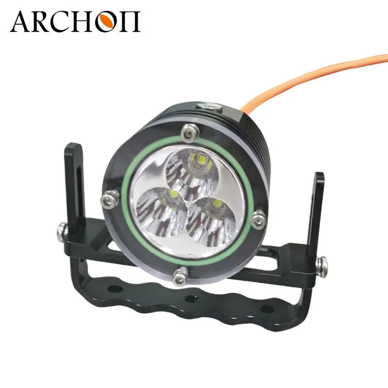 ARCHON DH30 II Точечный светильник для дайвинга 3* CREE XM-L2 U2 светодиоды макс. 3600 люмен подводный 100 м светильник для дайвинга светильник для фотосъемки