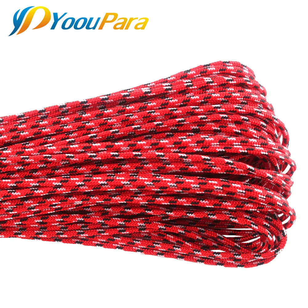 100 ألوان paracord 2 ملليمتر 100 قدم واحدة حامل الحبل للمجوهرات صنع سوار paracord الحبل حبل parakord paracorde