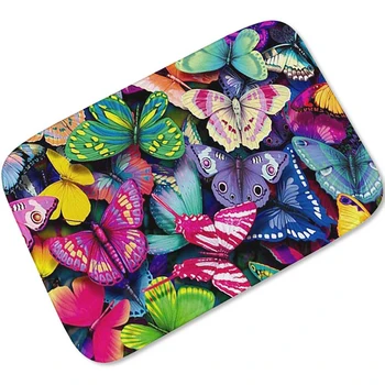 

Zeegle Home Decor Entrance Mats Absorbent Doormat Outdoor Bathroom Carpets Anti-slip Bedroom Mats Kitchen Rugs Hallway Mats