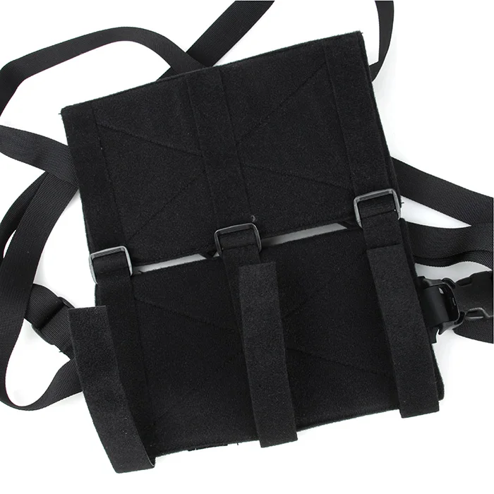 2019 Новая Черная тактическая легкая простая нагрудная установка 500D Cordura fabric|undershirt|
