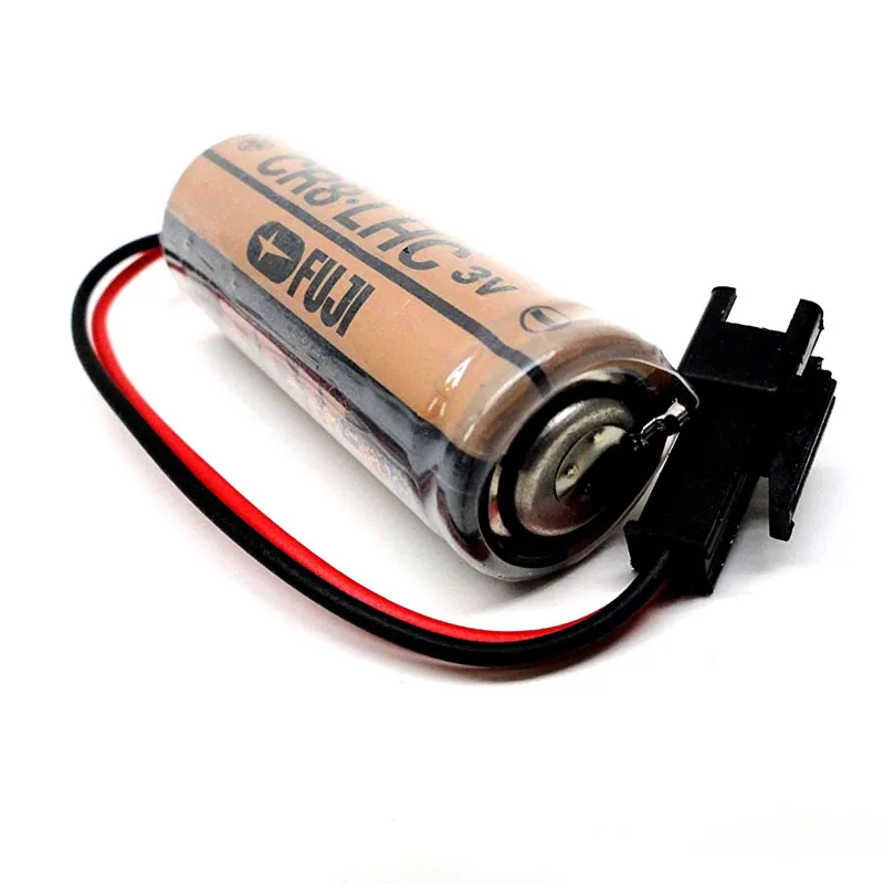 FDK Fuji Cr8.lhc 17430 3v Lithium Battery for PLC Backup Power W/plug for sale online 
