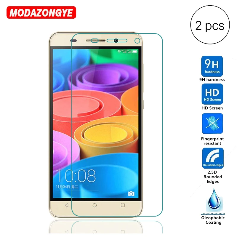 2pcs-tempered-glass-for-huawei-honor-4x-screen-protector-film-glass-for