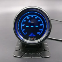 Дизайн " 52 мм EVO ЖК-датчик давления масла 0-150PSI измеритель давления монитор 7 цветов в комплекте Калибр pod 1/8NPT электрический датчик