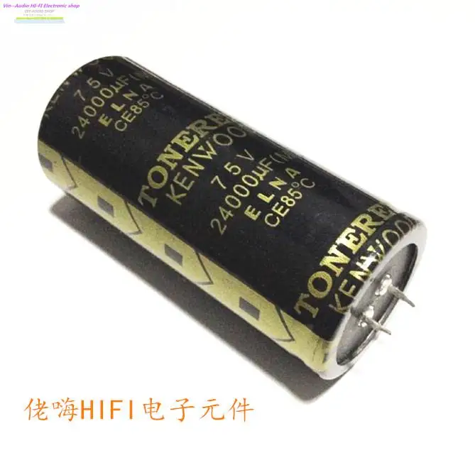 

2015 Sale Electrolytic Capacitors Kit 2pcs New Elna 75v24000uf/75v 40x90 for Audio Hi-fi Electrolytic Capacitor free Shipping
