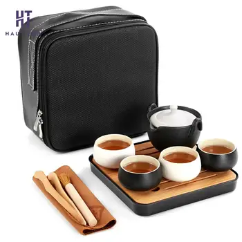 

Tea Sets Pot Cup,High Quality Gaiwan,Beautiful and Easy Teapot Kettle Tea Ceremony Travel Drink Set Free Shipping