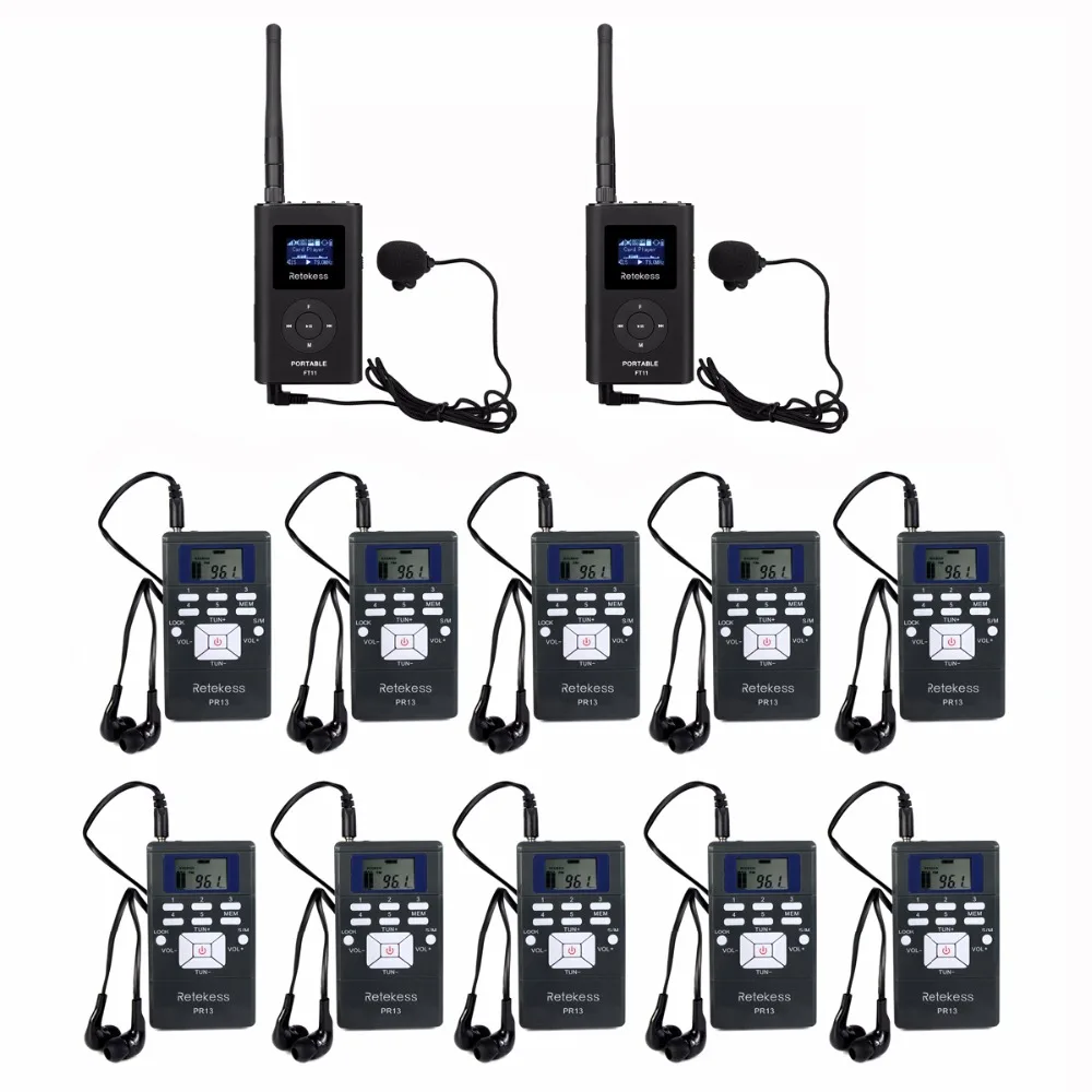 

RETEKESS 5CH Wireless Emission Conference System Simultaneous Interpretation For Meeting Business Celebration Tour Guide Church