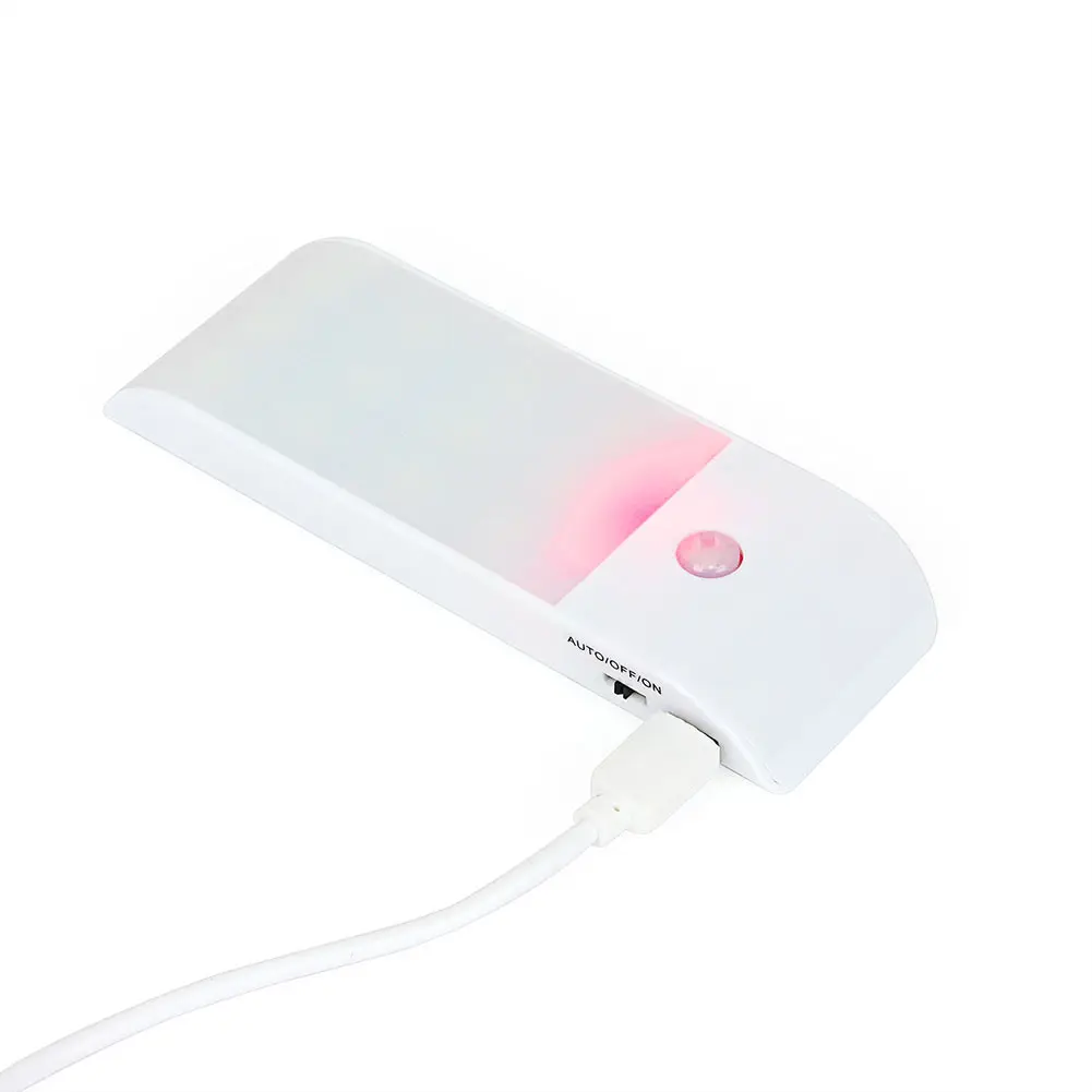 

Motion Sensor Night Light 12 LED Rechargeable Magnetic Lamp for Wardrobe Cabinet Kitchen LB88