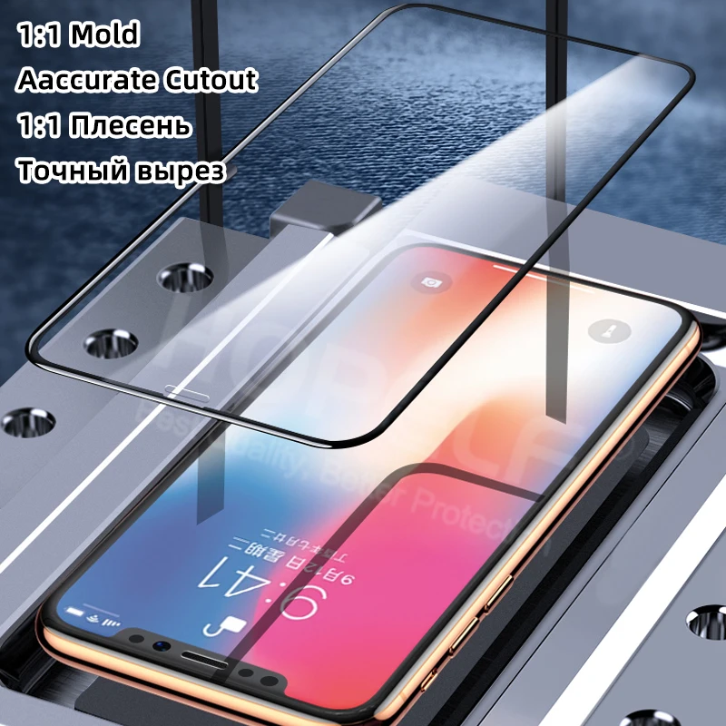 6D закаленное стекло для iPhone 7 Plus 8 6 6s Защитное 11 Pro MAX XS X XR Защита экрана|Защитные