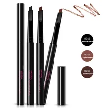 3 шт цвета 24 часа длительный естественный поворачиваемый, для бровей карандаш мягкий и гладкий модный макияж для бровей