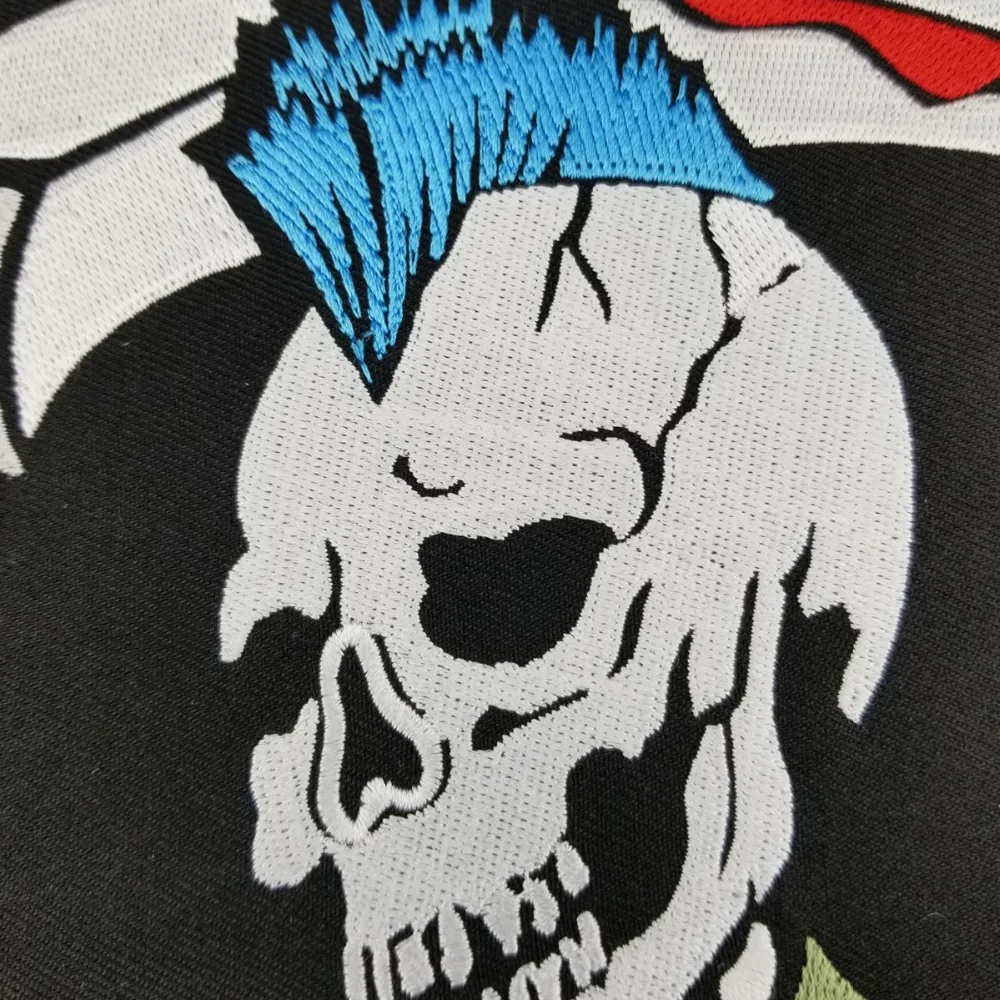 Детский мотоциклетный жилет с аппликацией SONS OF FIRE NEW YORK SKULL REAPER|biker mc|sons ofbiker mc patches |
