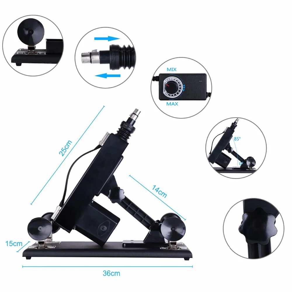  HISMITH Sex Machine for Women Retractable Machine Gun Pumping Sex Gun Adjustable Speed Love Machine