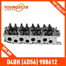 Полный цилиндр головка D4BH(4D56) 908612 H-100/KMY/L-300 старая модель торчащих клапан версия