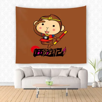 

Cute Cartoon Animal Wall Hanging Tapestry Kids Room Tapestry Home Decorative Rectangle Carpets Picnic Mat Tablecloth Beach Towel