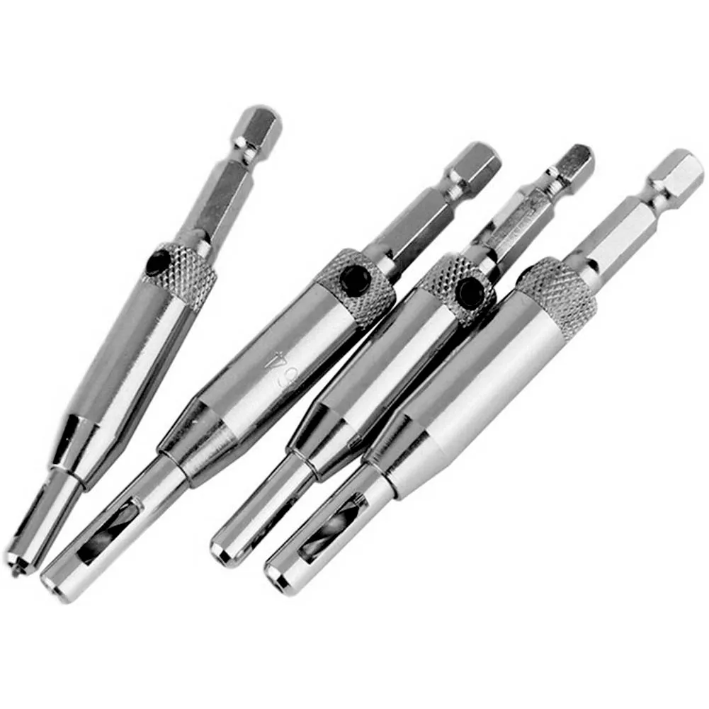 

7 Pcs/set HSS Self Centering Window Door Hinge Twist Wood Tapper Drill Bits Hardware Tools LKS99