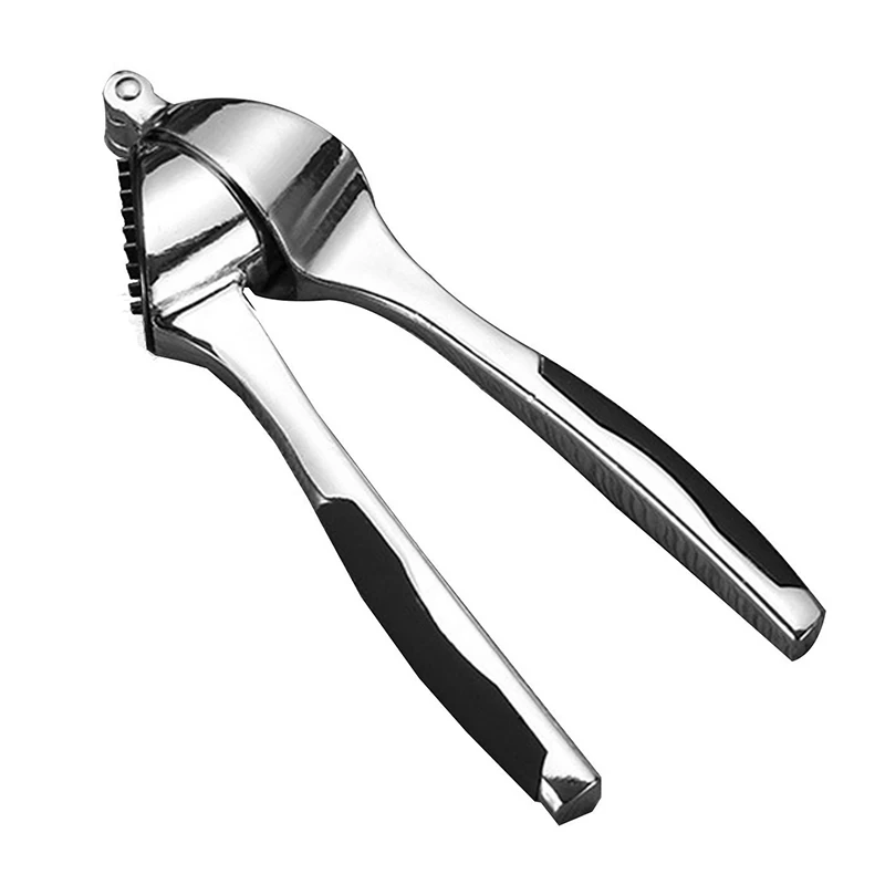 

IALJ Top Multifunction Stainless Steel Garlic Press Garlic Ginger Squeeze Crusher Slicer Tool