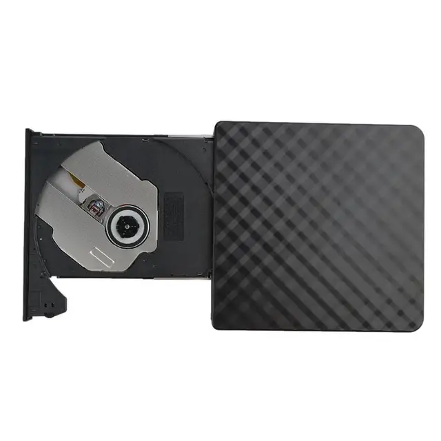 USB 3.0 External DVD Burner Writer Recorder DVD RW Optical Drive CD/DVD ROM Player MAC OS Windows XP/7/8/10 ABS Plastic Material 4