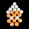 10Pcs/lot Yellow White Professional Table Tennis Ball Ping Pong Balls 40mm For Competition Training Accessories Diameter ► Photo 1/6
