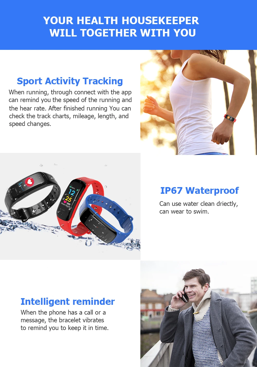 C18 Smart bracelet (5)