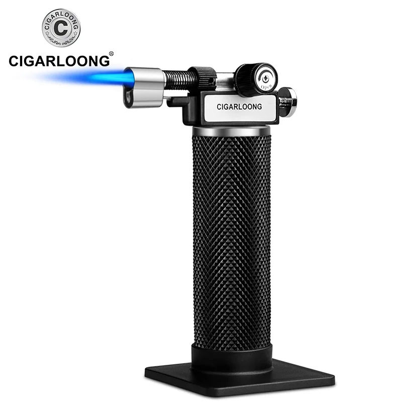 

CIGARLOONG Cigar lighter Large torch inflatable windproof male straight into the pulley lighter CL-07