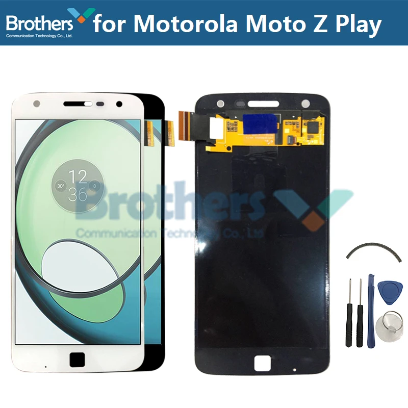 ЖК-экран для Motorola Moto Z Play XT1635 ЖК-дисплей AMOLED сенсорный экран дигитайзер