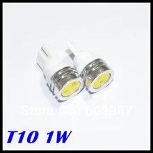 500 шт./лот автомобильные широкий Светодиодный свет белый T10 светодиодный 194 168 высокой мощности автомобиля Светодиодный лампочки w5w 1 Вт светодиодные лампы высокой мощности Светодиодный лампы
