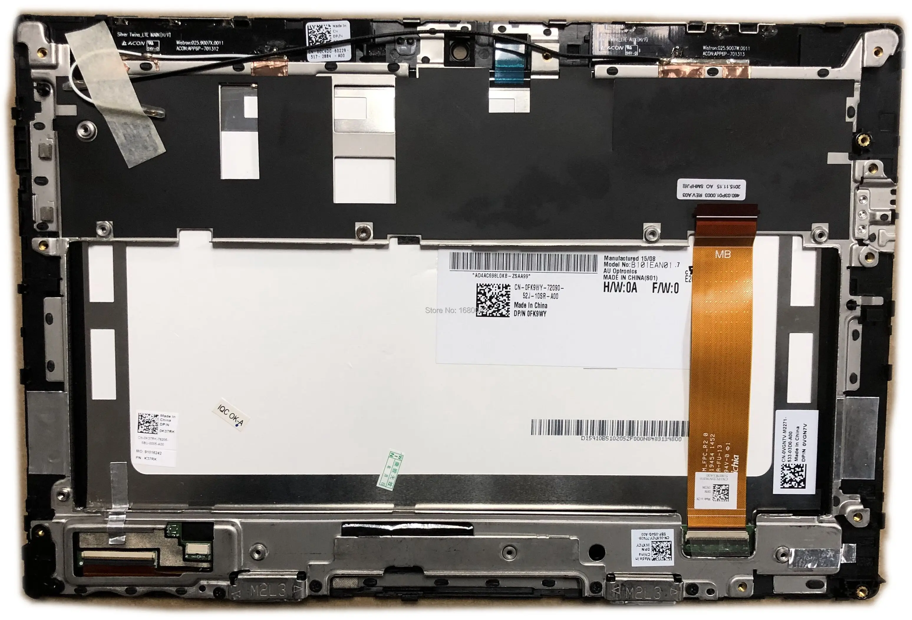 B101EAN01.7 For Dell Venue 10 Pro 5055 5050 (2)