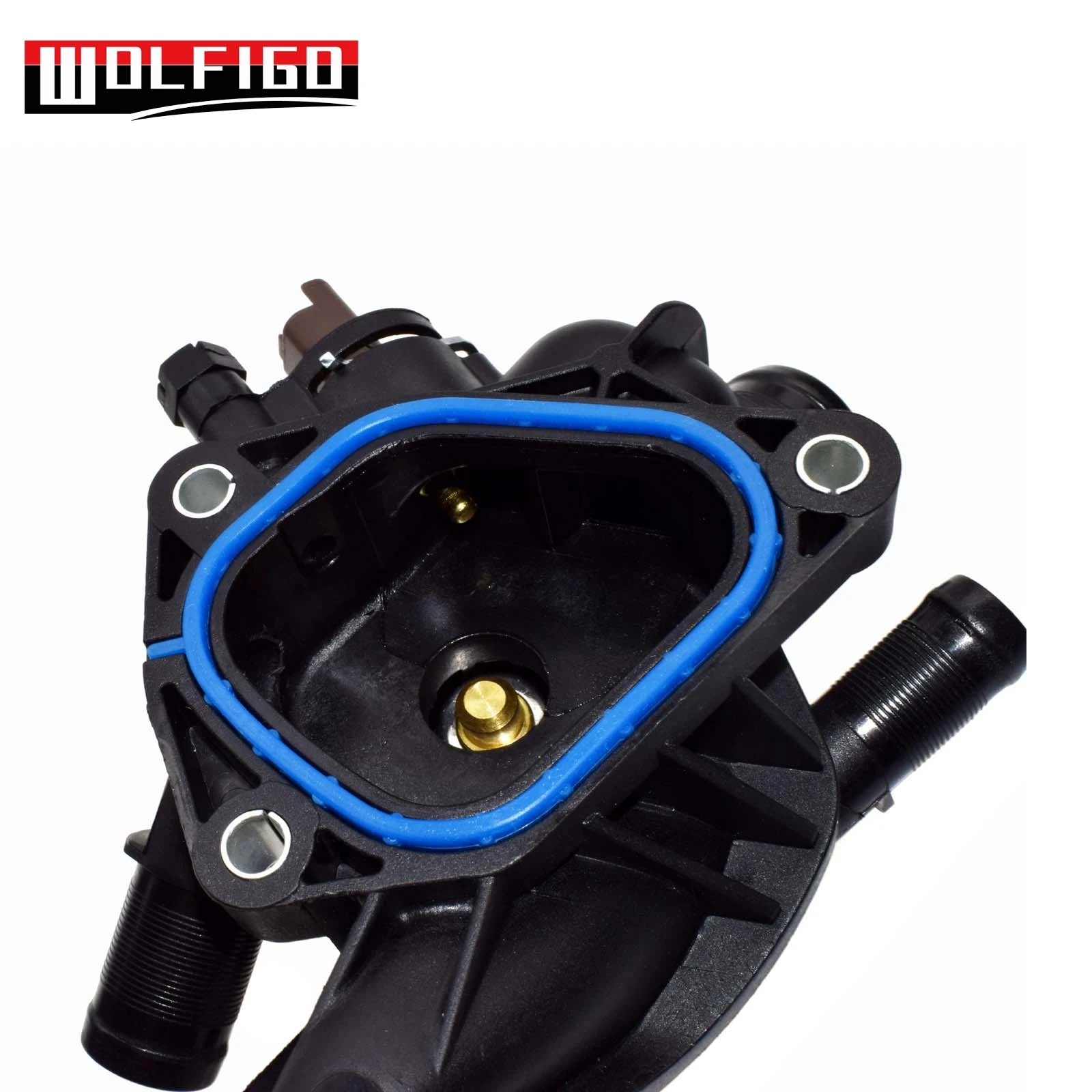 WOLFIGO Новый термостат + Корпус в сборе для MINI R56 R55 peugeot 207 208 308 508 2008 3008 1 4 6 16VTi 9808646980