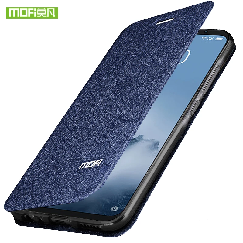 Оригинальный чехол Mofi для Meizu 16th Plus 16 силиконовый из ТПУ с откидной крышкой