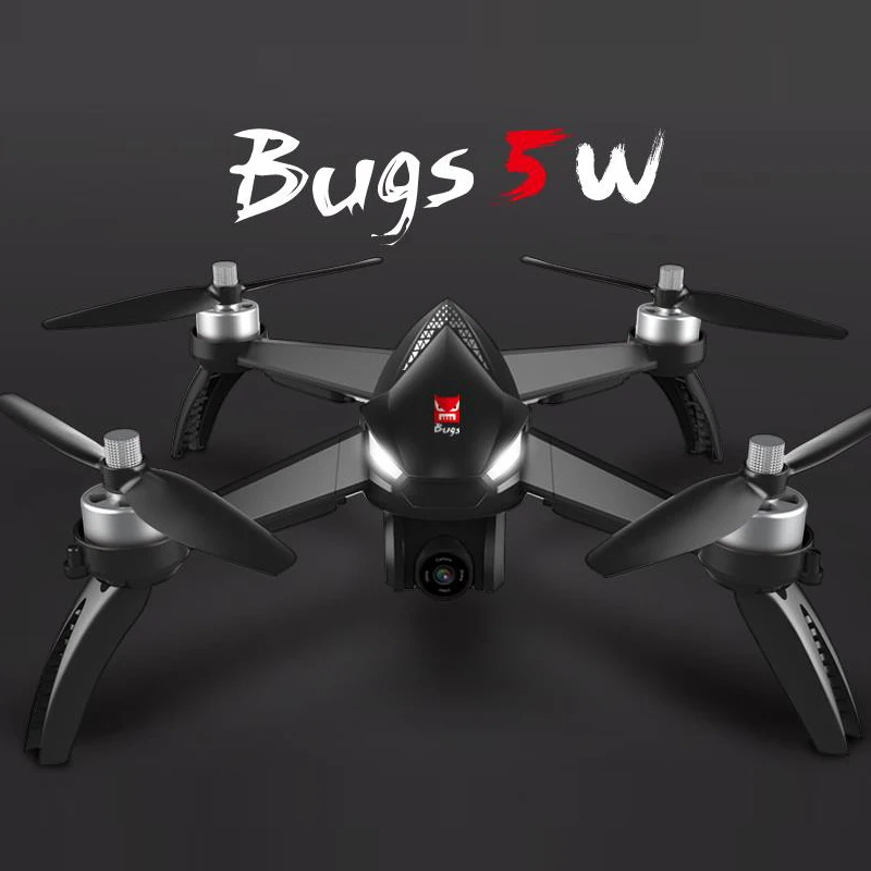 (В наличии) оригинальный MJX B5W Bugs 5W Wifi FPV RC квадрокоптер дрон с камерой 1080P +